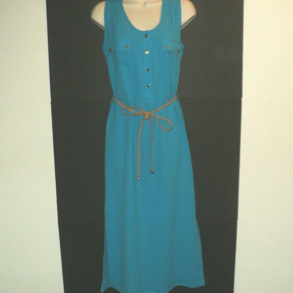 Jade Melody Tam Dresses & Skirts - Jade Melody Tam Dress Sz. S Teal Blue Sleeveless